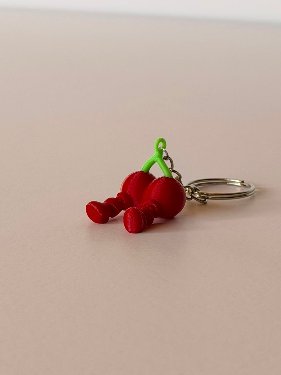 Cherry Fruit Keychain