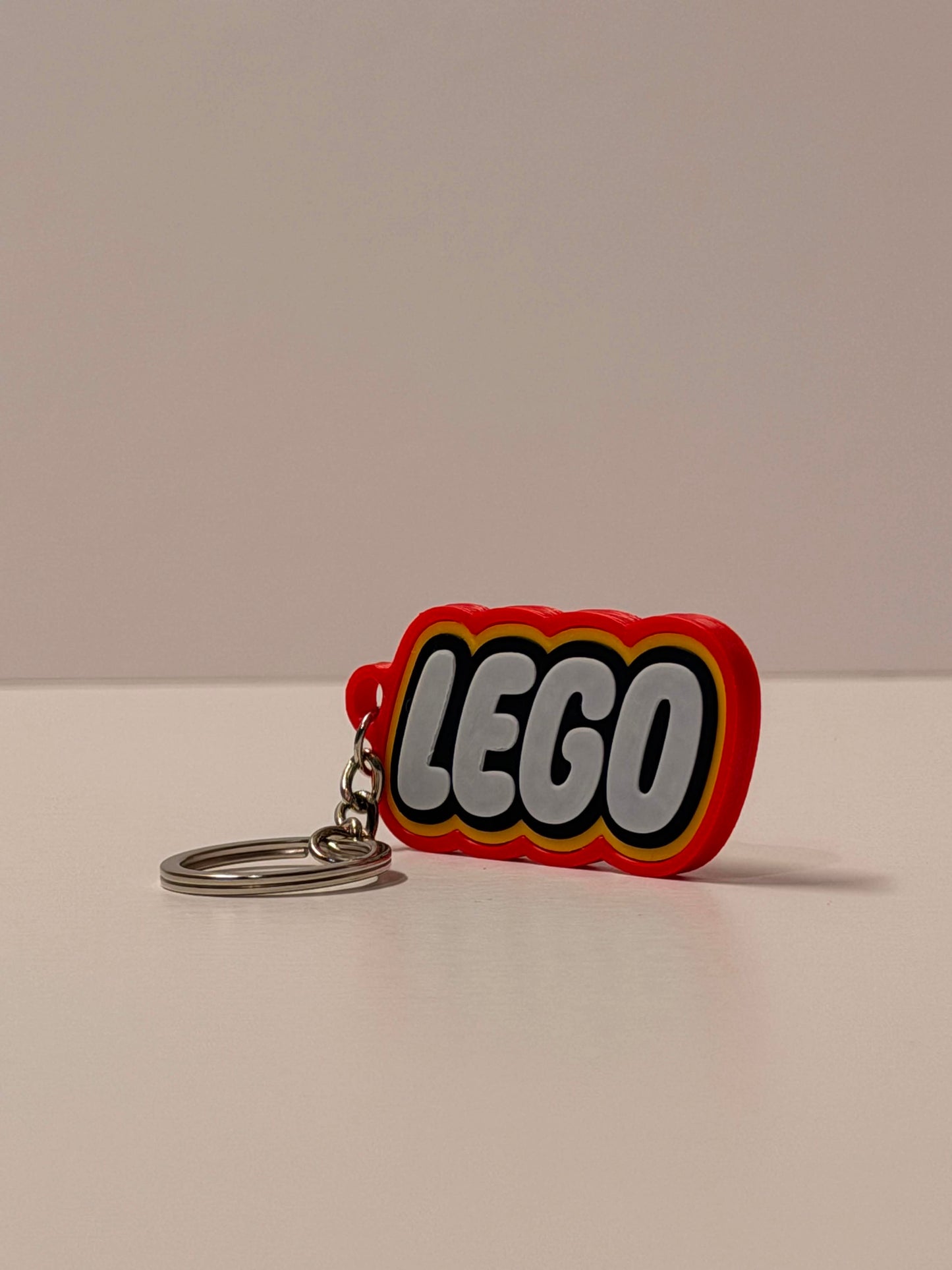 Lego Logo Keychain