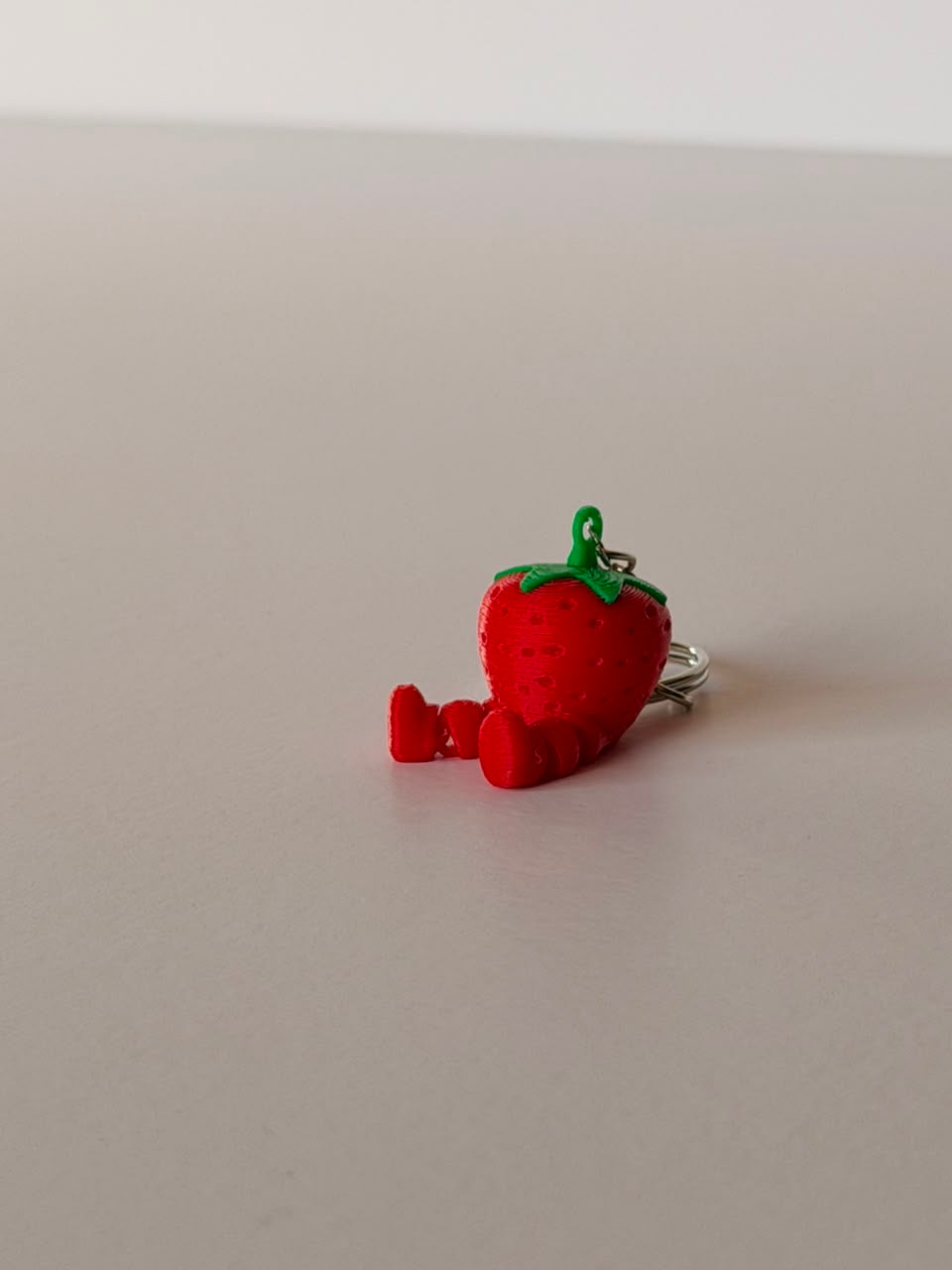 Strawberry Fruit Keychain