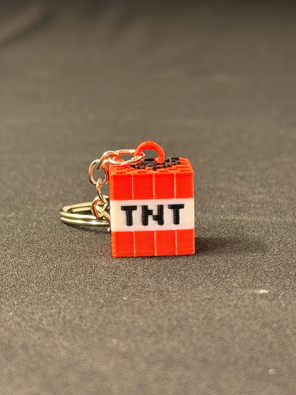 TNT Block Keychain