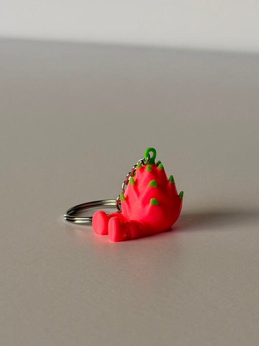 Drangon Fruit Keychain