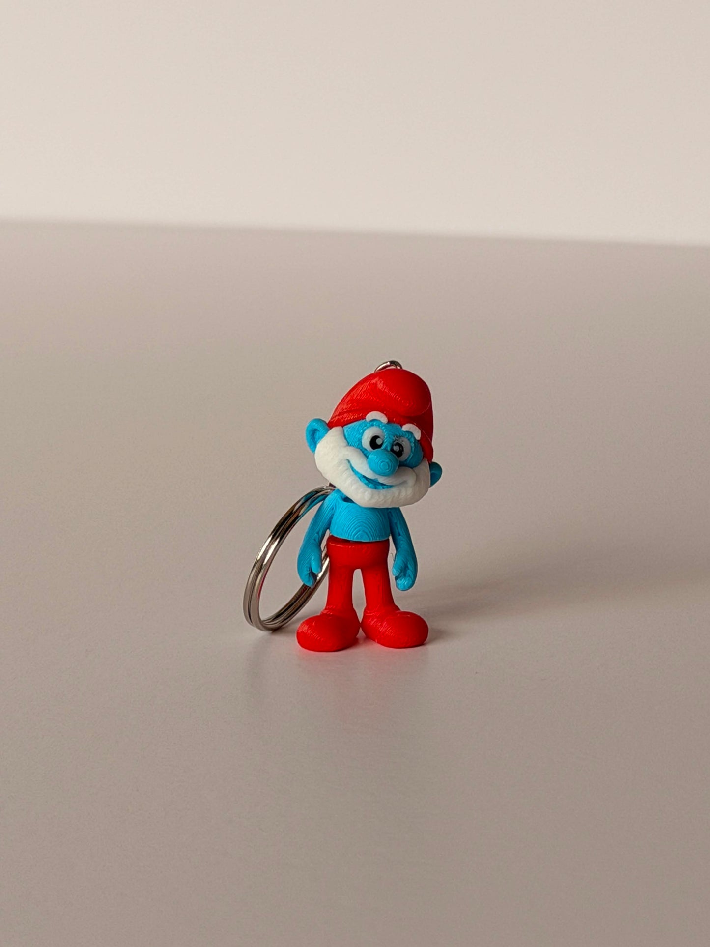 Schtroumpf Keychain