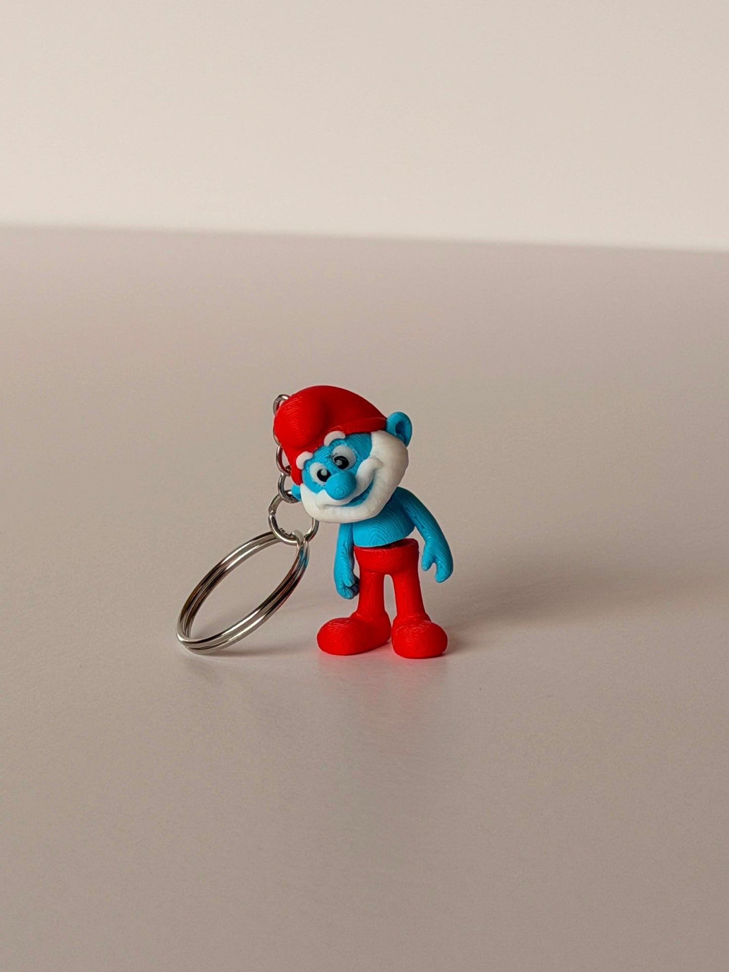 Schtroumpf Keychain