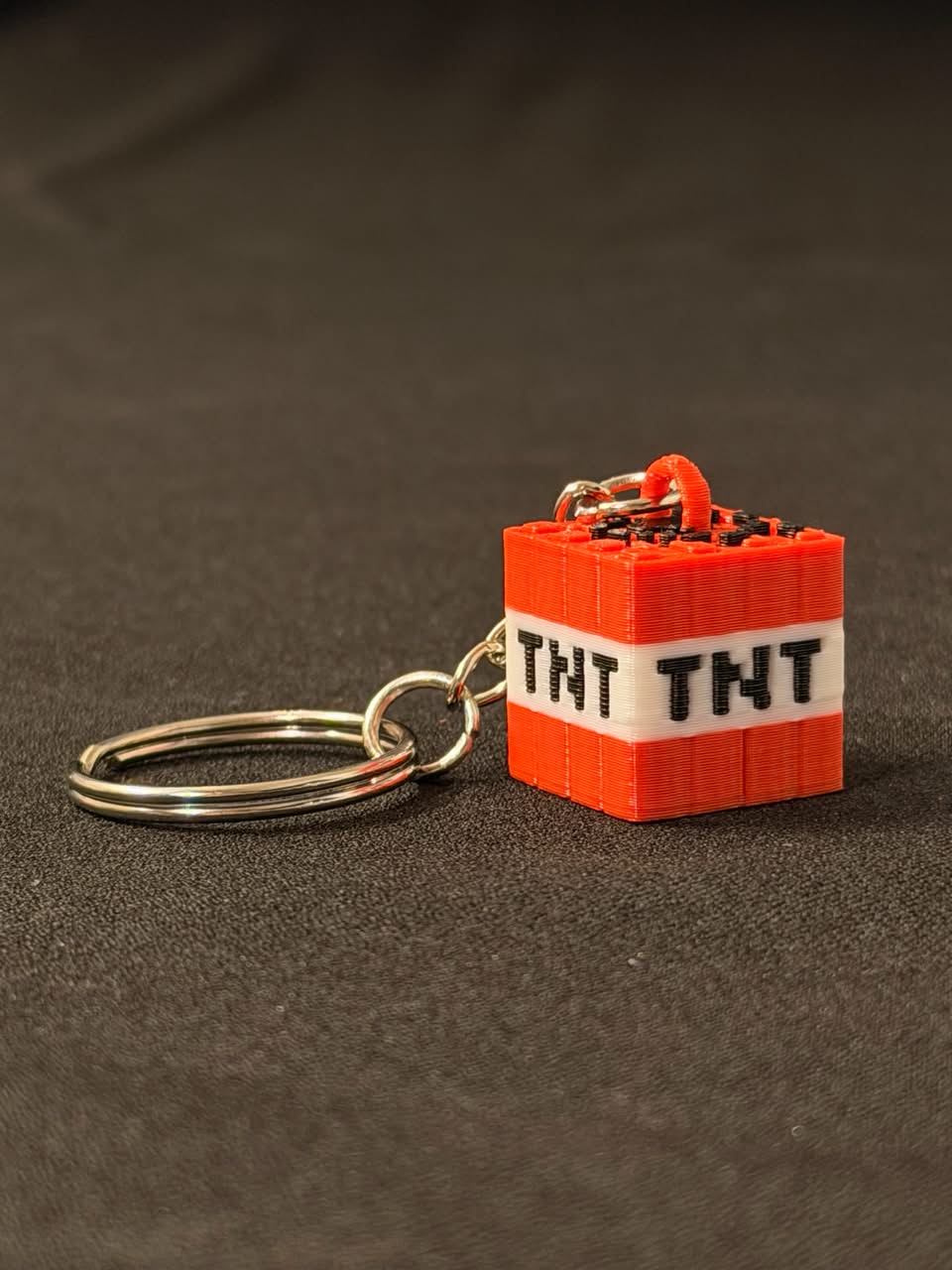 TNT Block Keychain