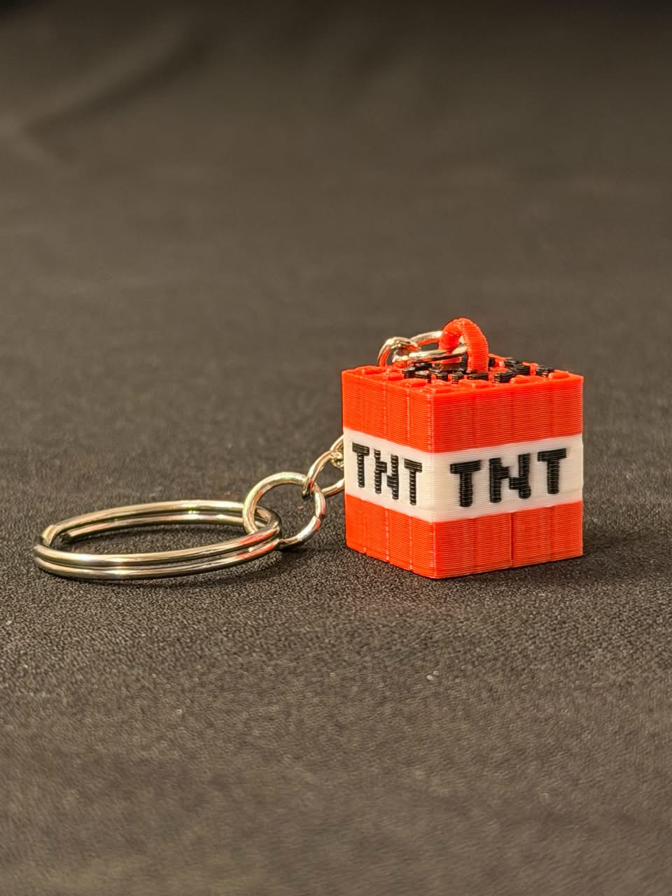 TNT Block Keychain