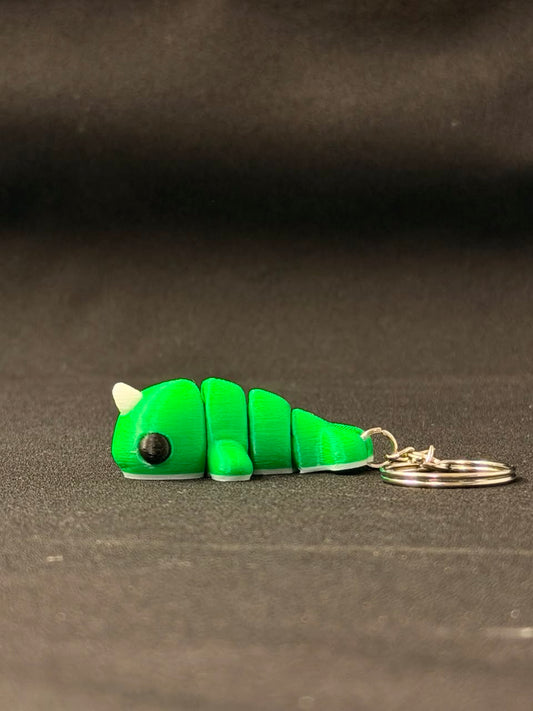 Baby Narwhal Keychain