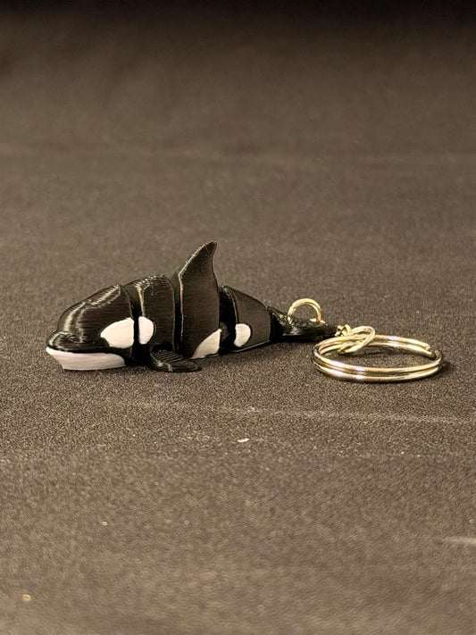 Baby Orca Keychain