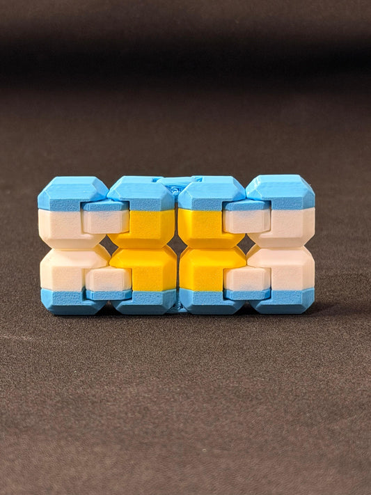Argentina Flag Infinity Cube