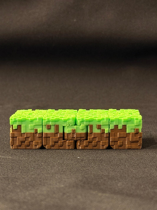 Minecraft Dirt Block Infinity Cube