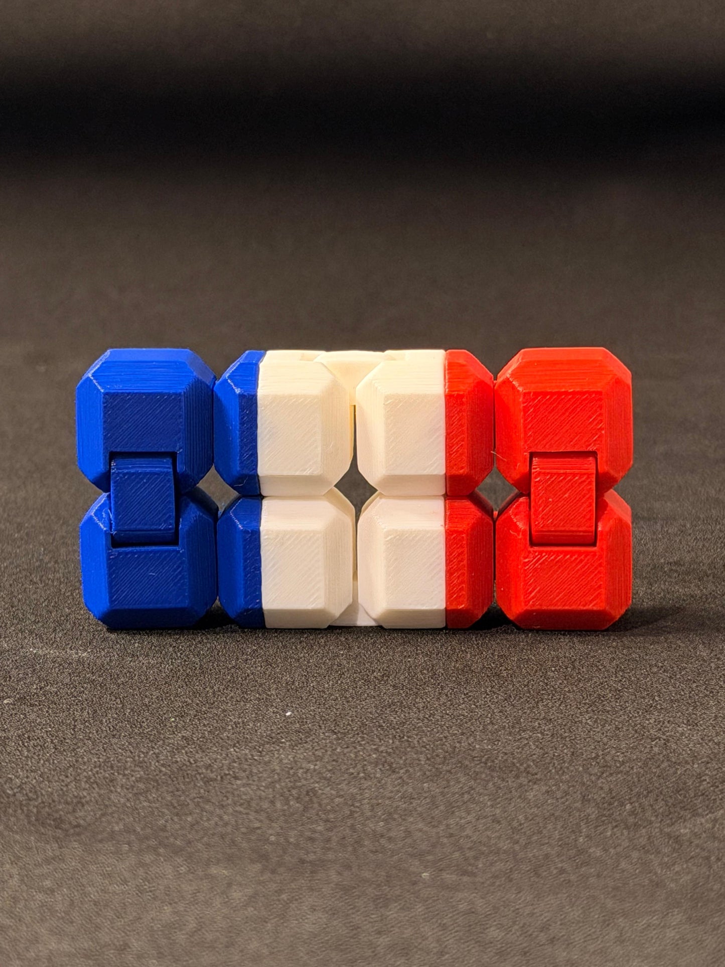 France Flag Infinity Cube