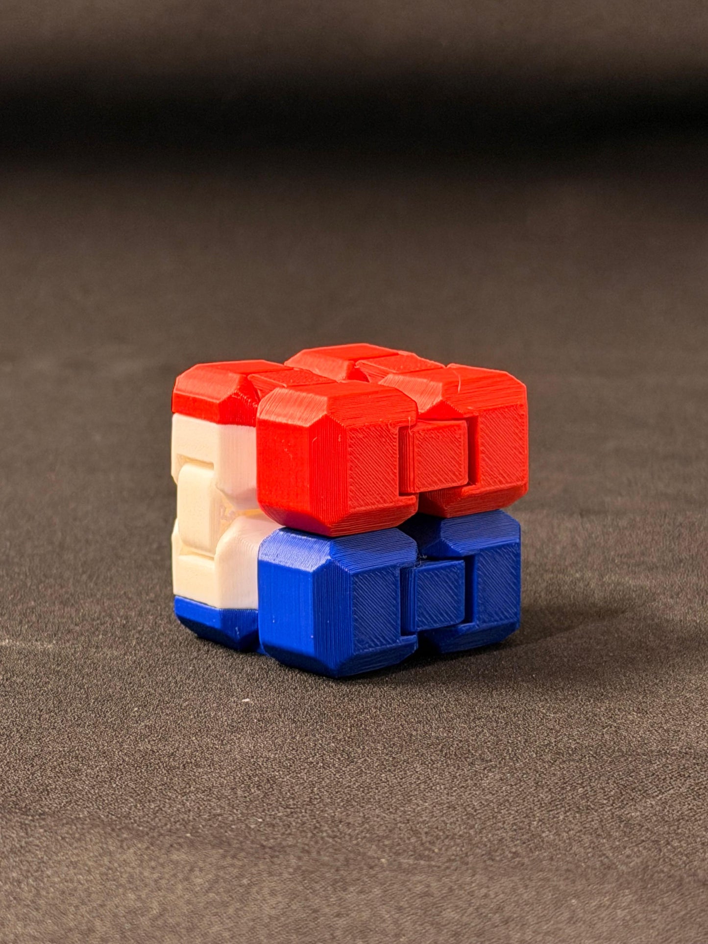 France Flag Infinity Cube