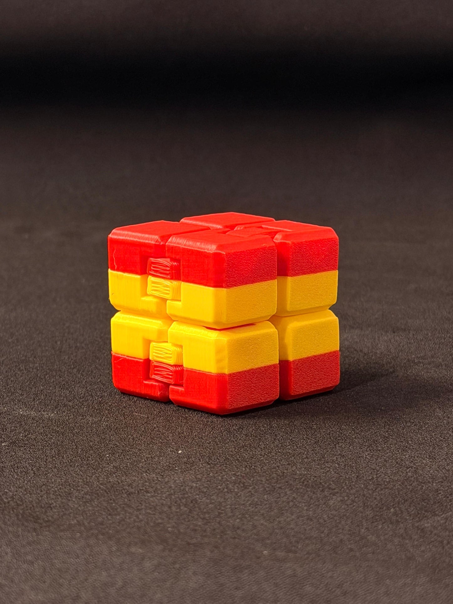Spain Flag Infinity Cube